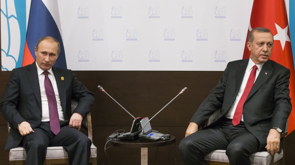 Vladimir Putin, Recep Tayyip Erdogan