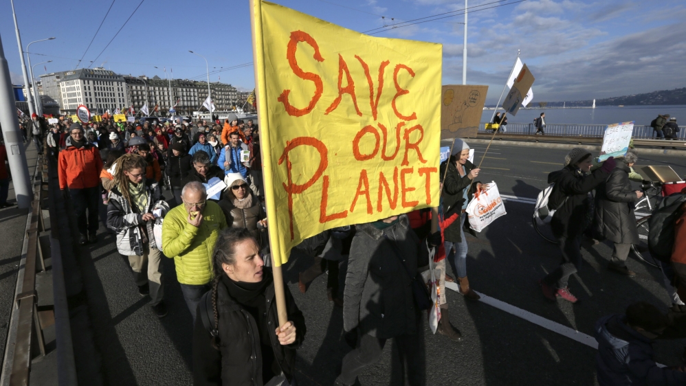 Global Climate March in Geneva