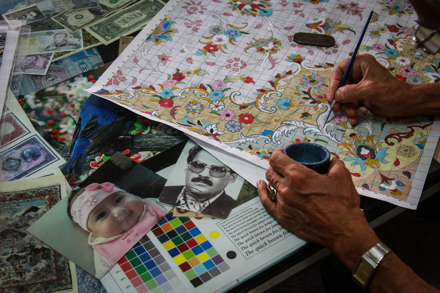 Persian carpets/ DO NOT USE/ RESTRICTED