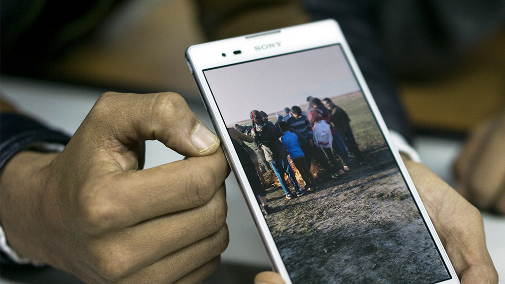 Along the way to Europe, Javid documented the trip in photos and videos on his cell phone [Sorin Furcoi/Al Jazeera]