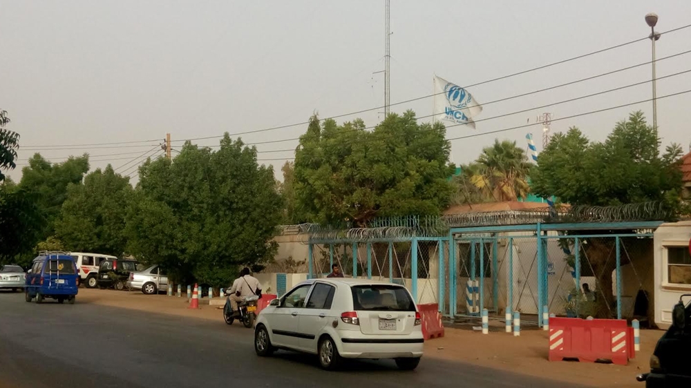 The UNHCR's offices in Khartoum are open to any refugee in need of counselling, assistance or support [Ahmed Saeed/Al Jazeera] 
