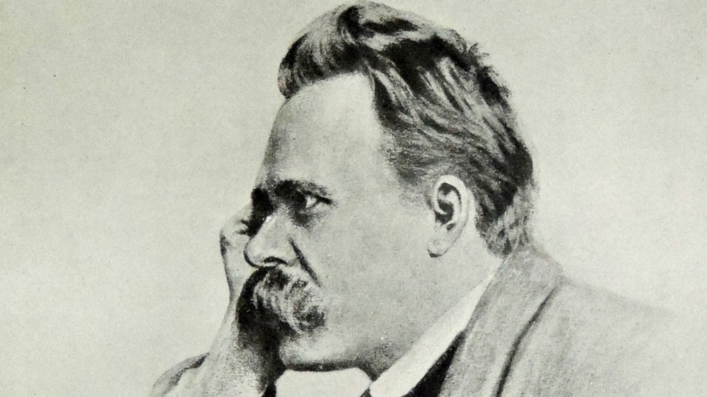 
A portrait of the German philosopher Friedrich Nietzsche (1844-1900) [Universal History Archive/UIG via Getty images] 
