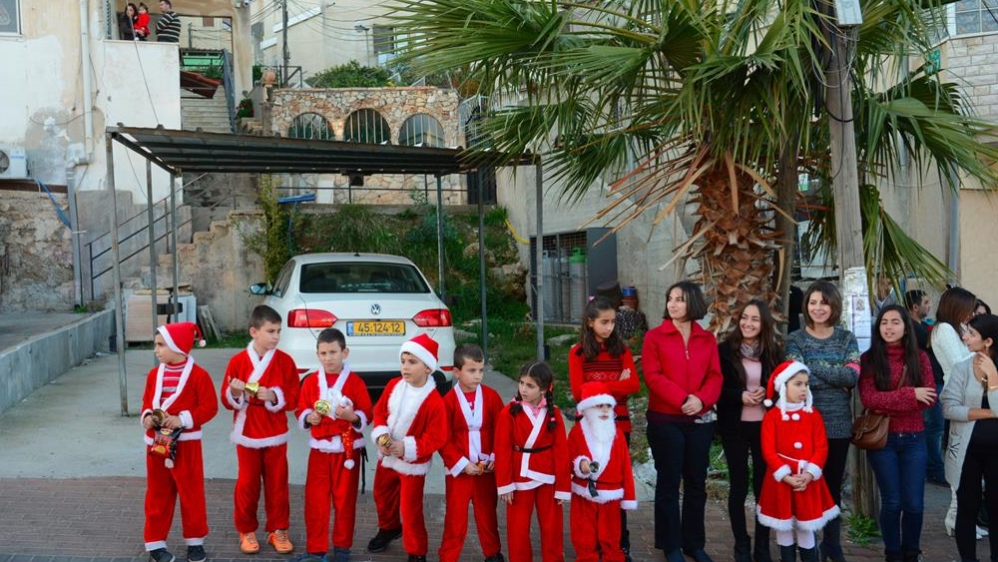  Netanyahu's goal is to persuade young Christians to deny their Arab heritage, language and culture, and identify instead as Aramaeans [Getty Images]