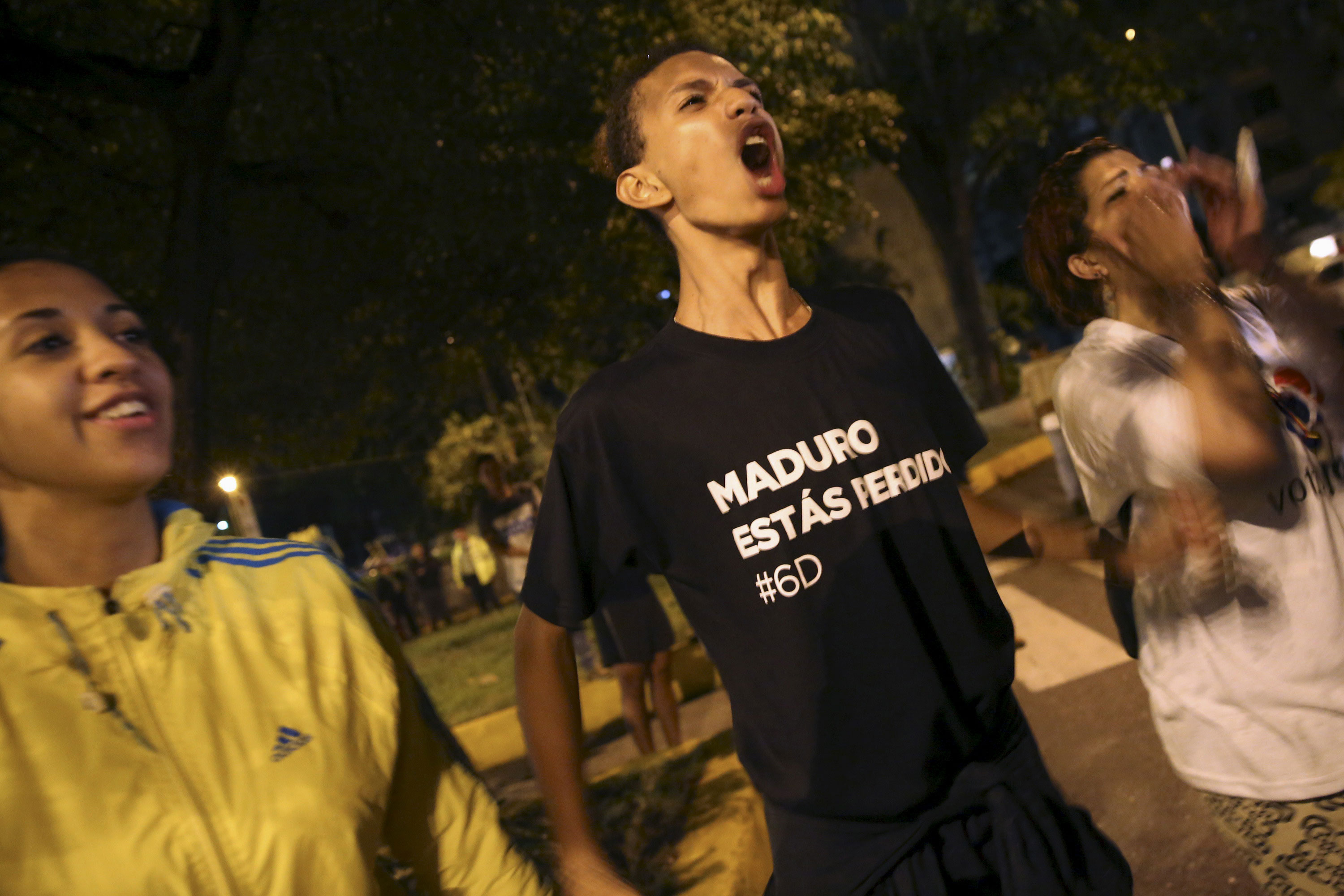Venezuela election celebration