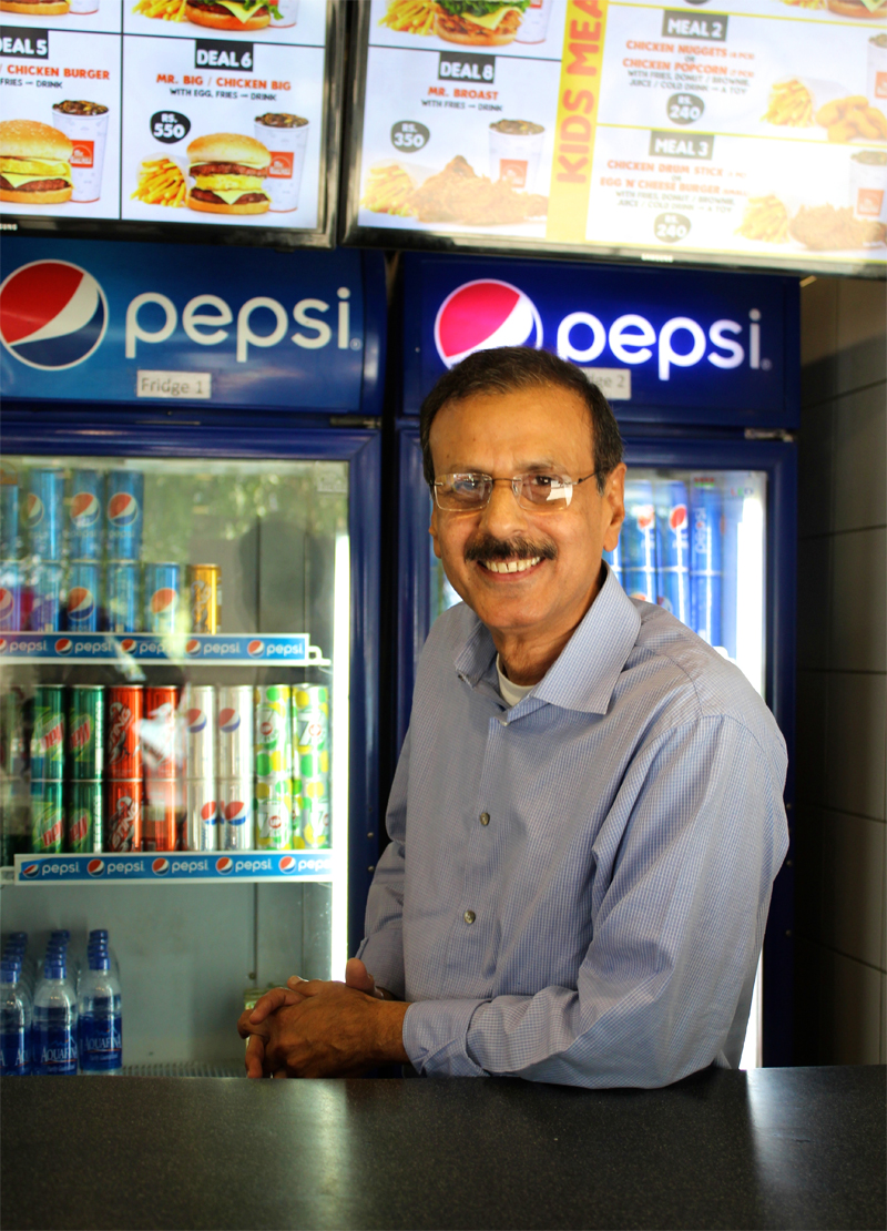 When McDonald's and Burger King turned the Raza family down, they saw it as a