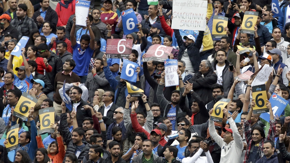 Despite not being a sell-out, the All-Stars series gave a chance to all those fans who had seen their idols only on TV screens [AP]