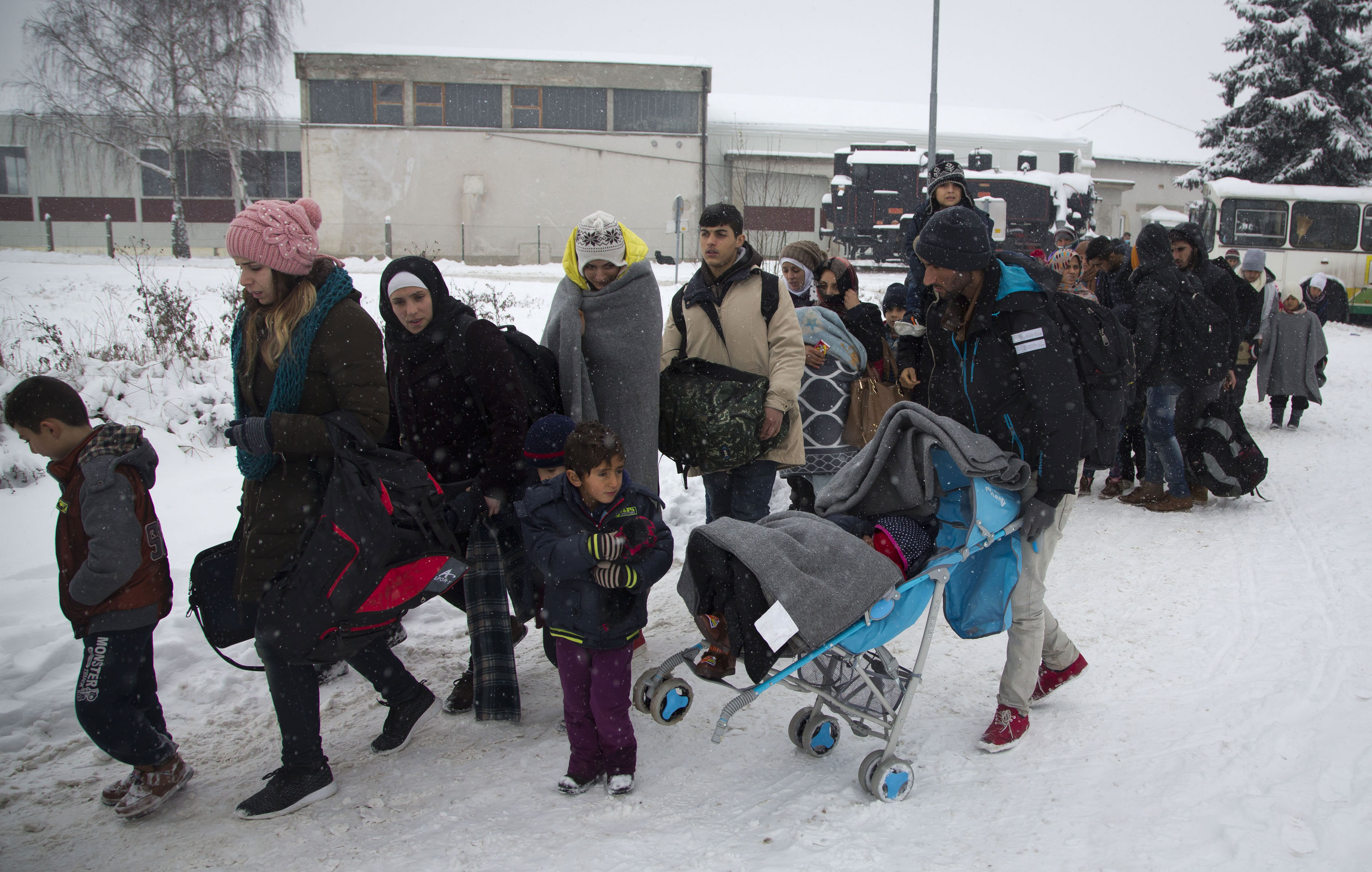 Cold weather and refugees