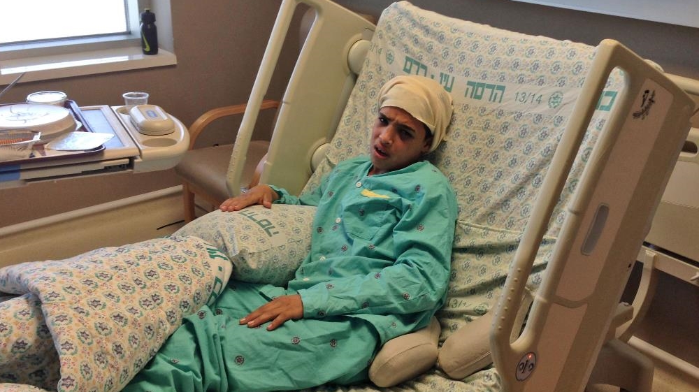 Palestinian teen Ahmad Manasrah