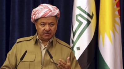 Iraq's Kurdistan region's President Massoud Barzani [REUTERS]