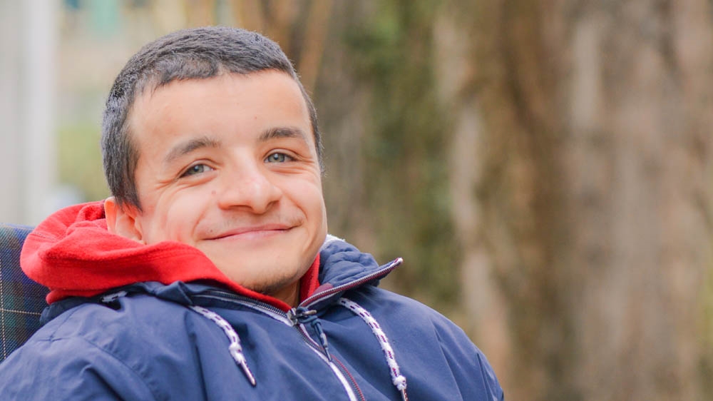 Anas Al-Hakim is one of the thousands of international students who call Berlin home [Monis Bukhari/Al Jazeera]