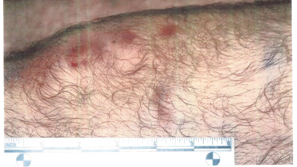 The identities of men in photos released by the Pentagon are concealed [Reuters]