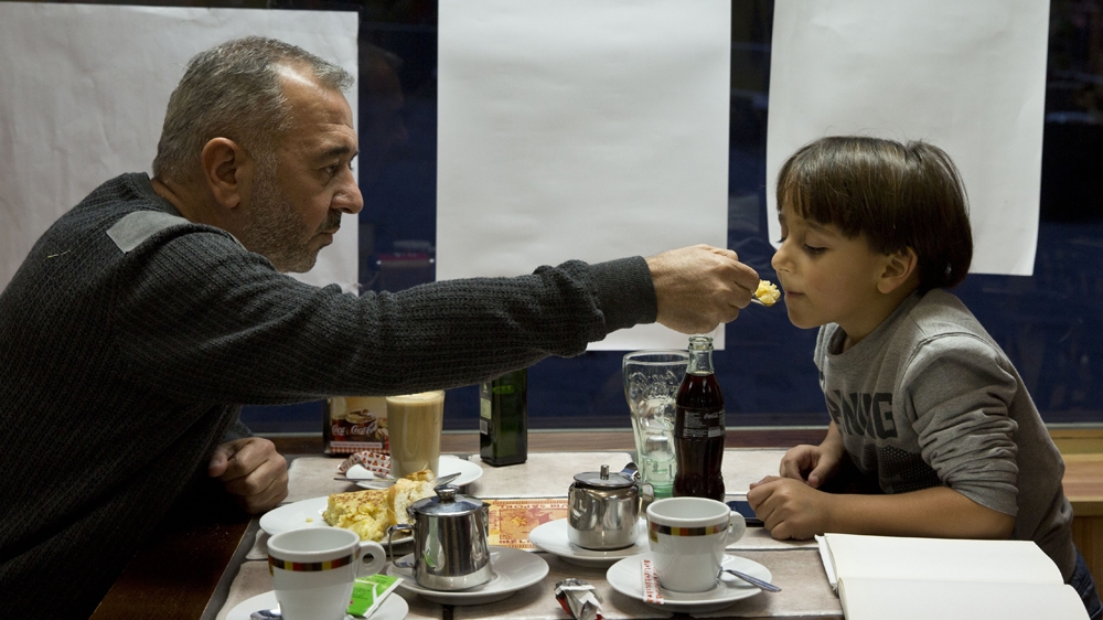 Mohsen was reunited with his family in Turkey in December for the first time in a year [David Fernandez/ Al Jazeera] 