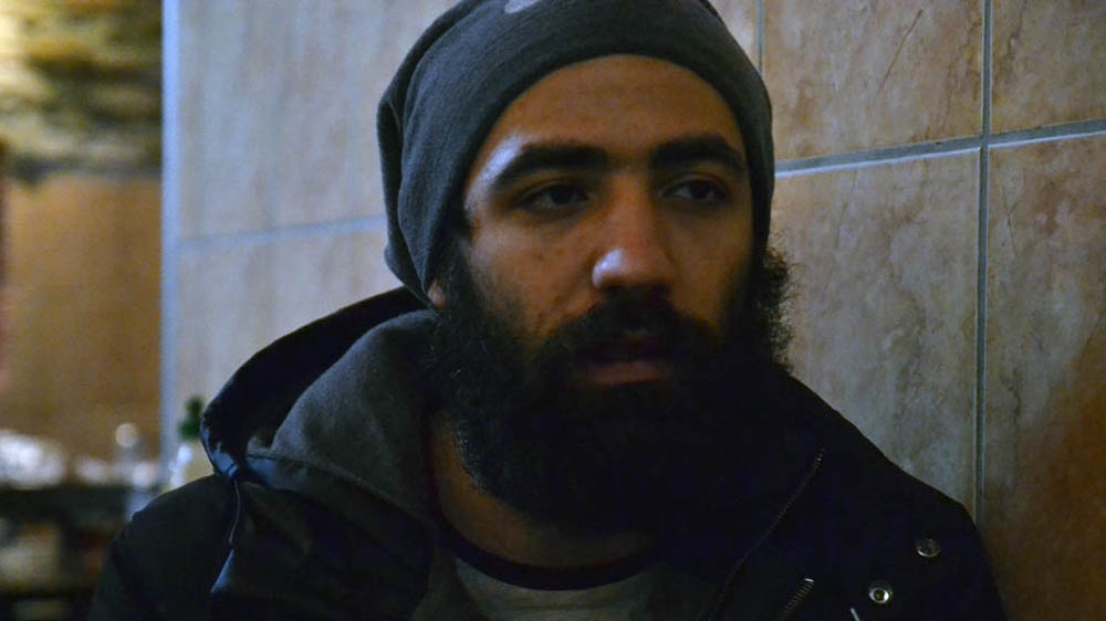 AbdAlaziz Alhamza says he sometimes feels as if he is still in Syria [Adrien le Coarer/Al Jazeera] 