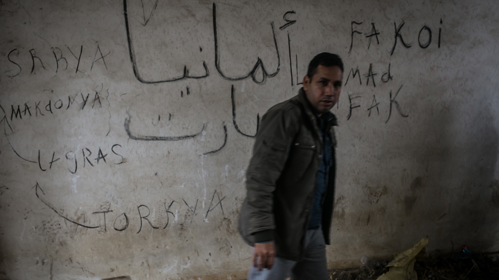 Pakistanis sleep in abandoned houses near the border before trying to cross with a smuggler [Nicola Zolin/Al Jazeera] 