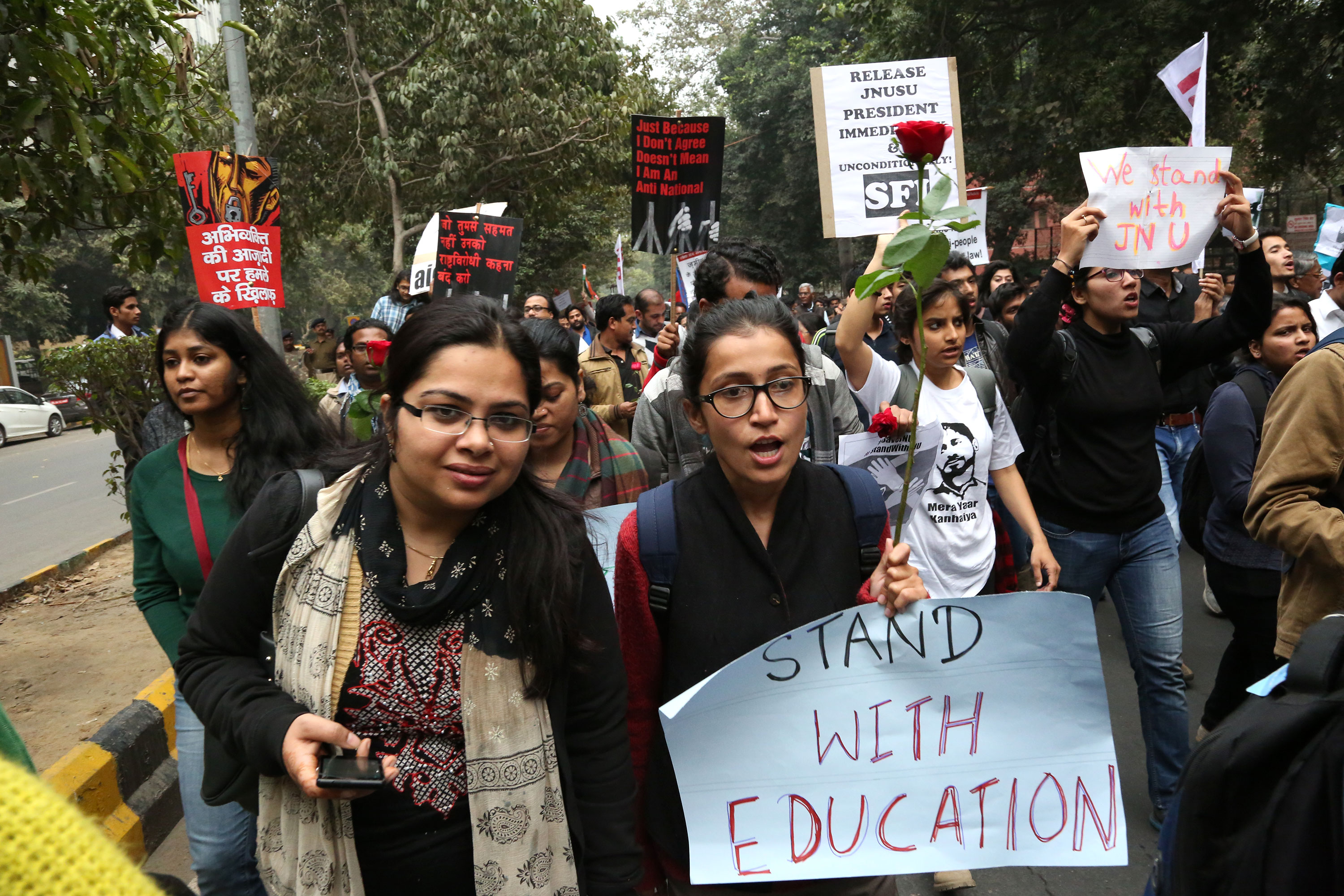 Protest In India [Showkat Shafi/Al Jazeera]