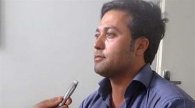 Iranian voter Ramin [Hamid Reza Gholamzadeh/Al Jazeera]