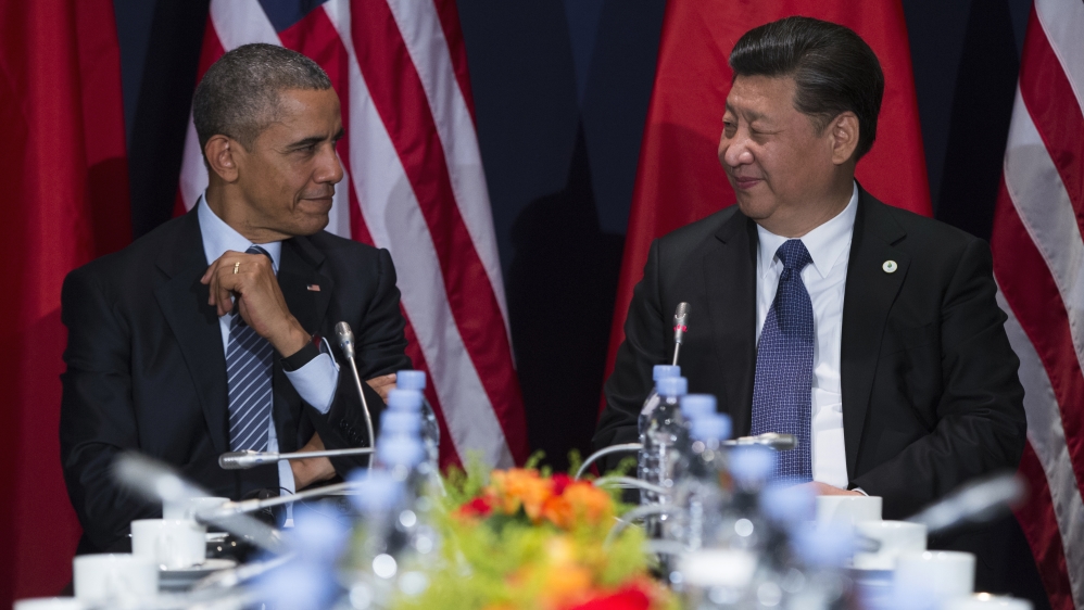 Barack Obama, Xi Jinping