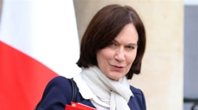 Laurence Rossignol, French minister for the family, children and women's rights [Reuters]