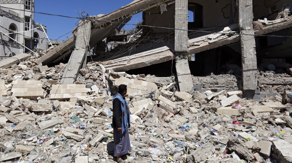 In the past year, thousands of Yemenis have been killed, tens of thousands wounded, millions pushed to the brink of starvation [EPA]