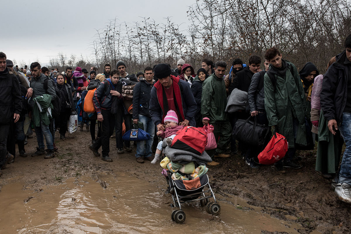 Refugees keep on arriving at Idomeni camp/ Please Do Not Use
