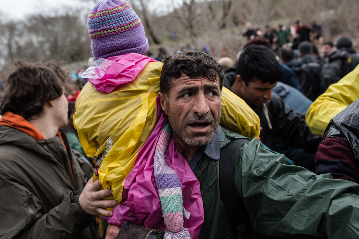 Refugees keep on arriving at Idomeni camp/ Please Do Not Use