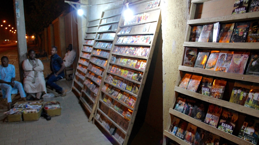 Films are reviewed several times before they make it to the marketplace [Femke van Zeijl/Al Jazeera] 