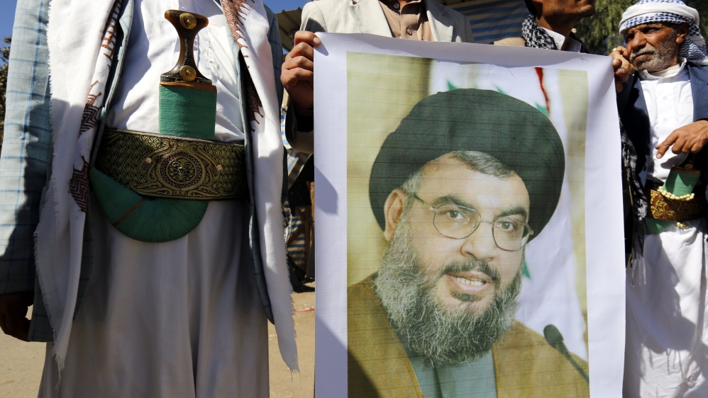 Houthis show support to Lebanon''s Hezbollah