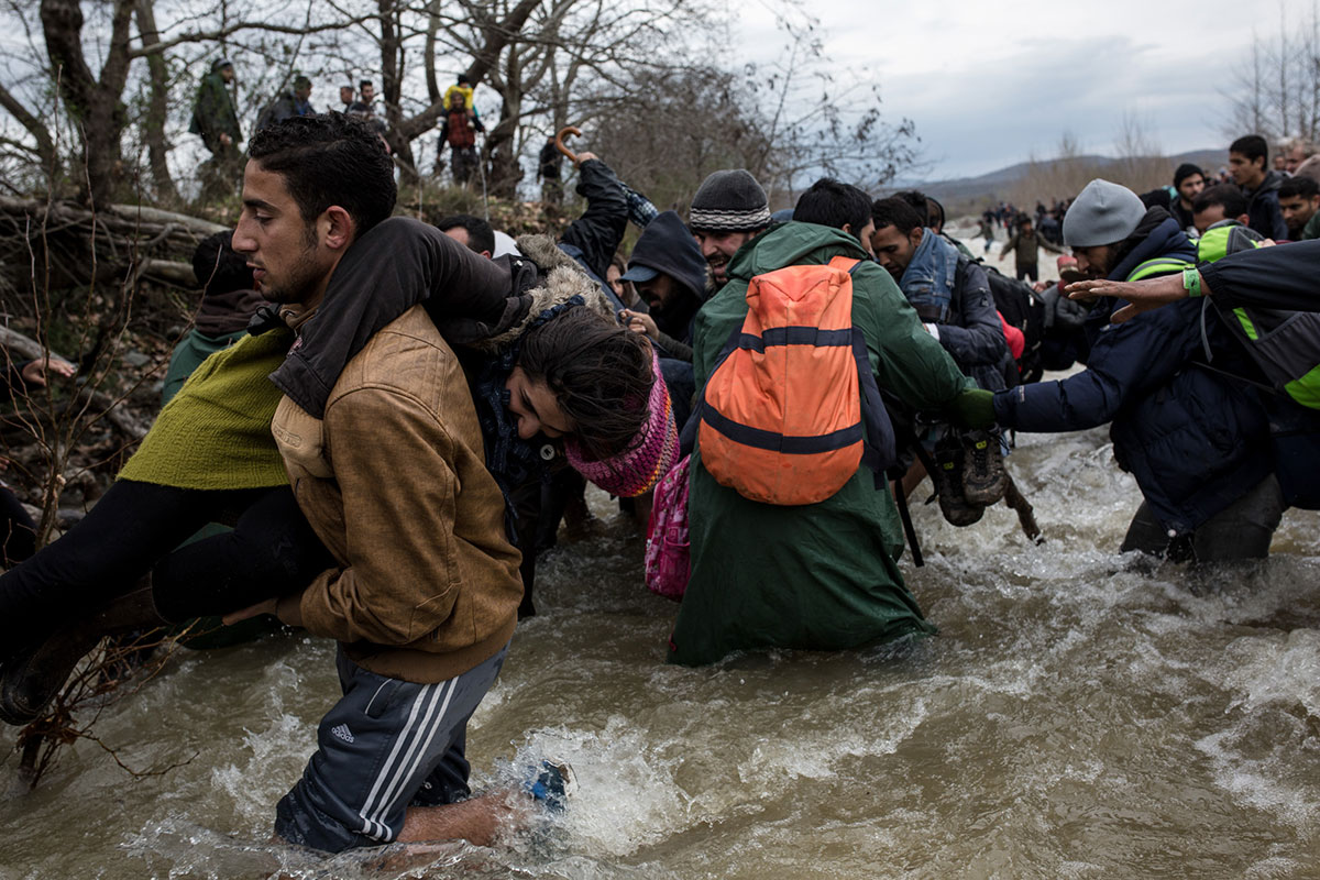 Refugees keep on arriving at Idomeni camp/ Please Do Not Use