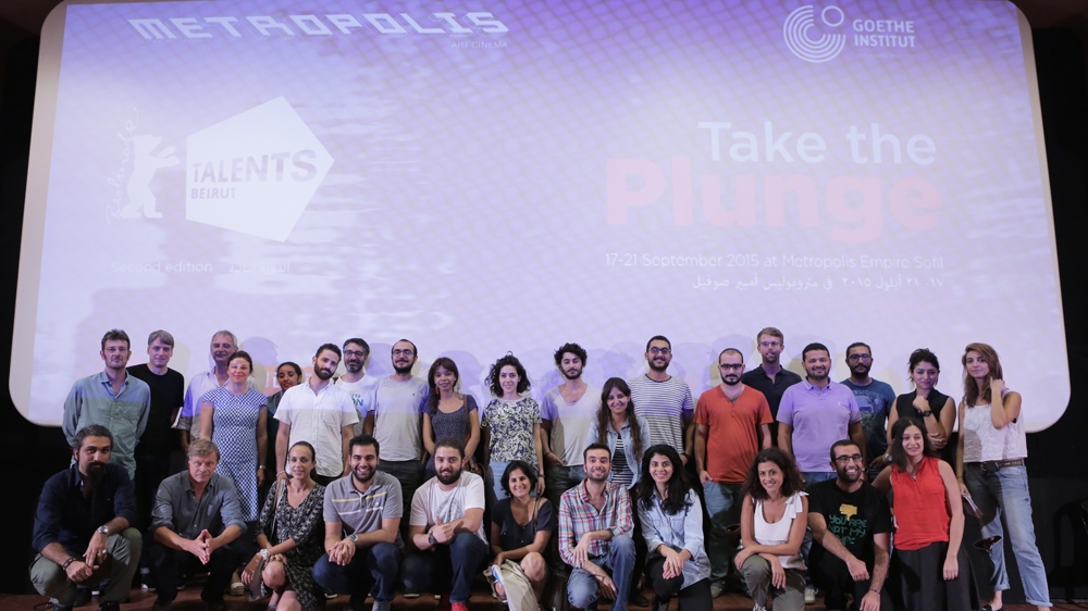 Arab artists participate in the Beirut Talents programme at Metropolis last year [Niam Itani/Al Jazeera]