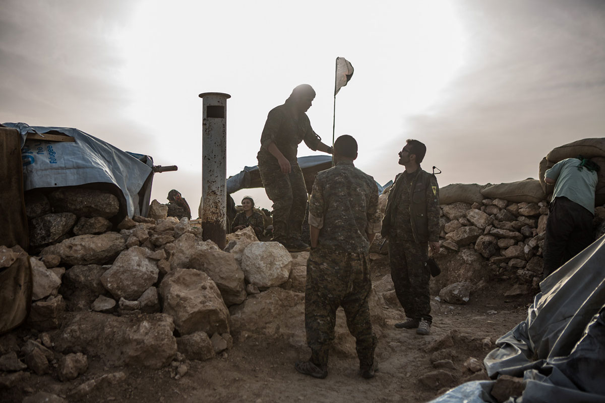 YPJ women kurdish fighters/Please Do Not Use