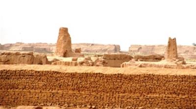 A view of the Gaochang Ancient City on the Silk Road in Turfan, China [Getty] 