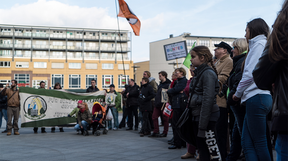 Germans need to unite '365 days a year to fight racism', said Petra Pau, Vice President of the German Federal Parliament [Sorin Furcoi/Al Jazeera]