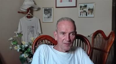 Hector Masada, 73, at his home in Central Havana. The life partner of Damas de Blanco founder Laura Pollan [Tim MacGabhann/Al Jazeera]