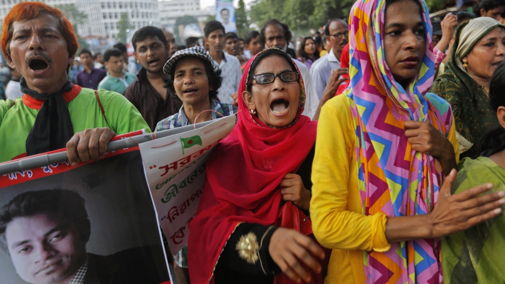 Bangladesh protests - Samad