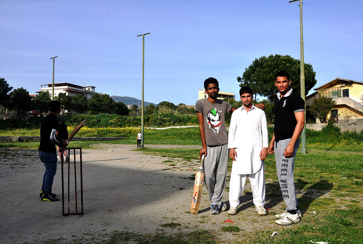 Refugees are welcome to Riace/ Please Do Not Use