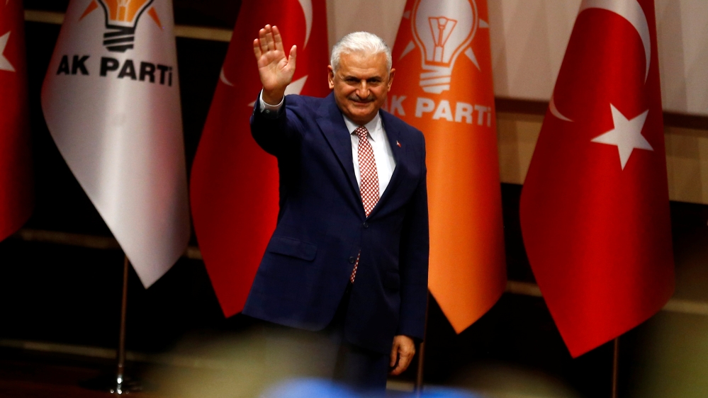 Yildirim's journey to leadership Yildirim served as the director general of the Istanbul Ferries Company from 1994 to 2000 while Erdogan was Istanbul's mayor.
In August 2001, he entered politics and was a co-founder of the AKP alongside Erdogan.
After becoming an MP a year later, he was named transport minister before quitting in 2014 because he wanted to run for mayor of Izmir.
He lost that race to an opposition candidate, Aziz Kocaoglu.
He later served as an adviser to Erdogan, before entering parliament again and returning to his role as transport minister that year.