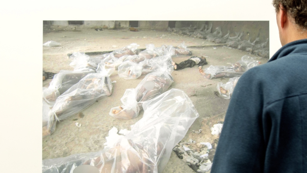 Caesar''s Photos -Inside Syria''s Secret Prisons exhibition opens in Geneva