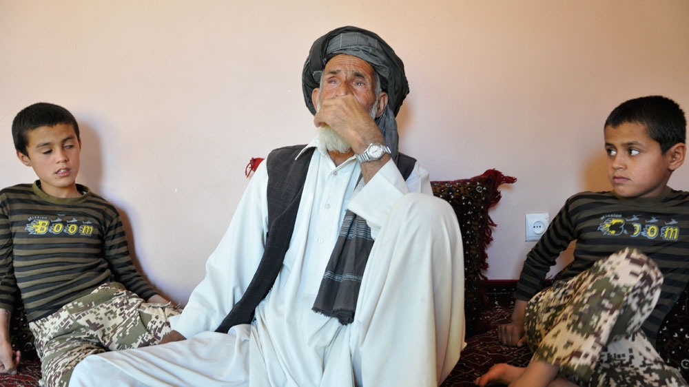 Haji Hashmatullah says he misses his son, Saifullah, 