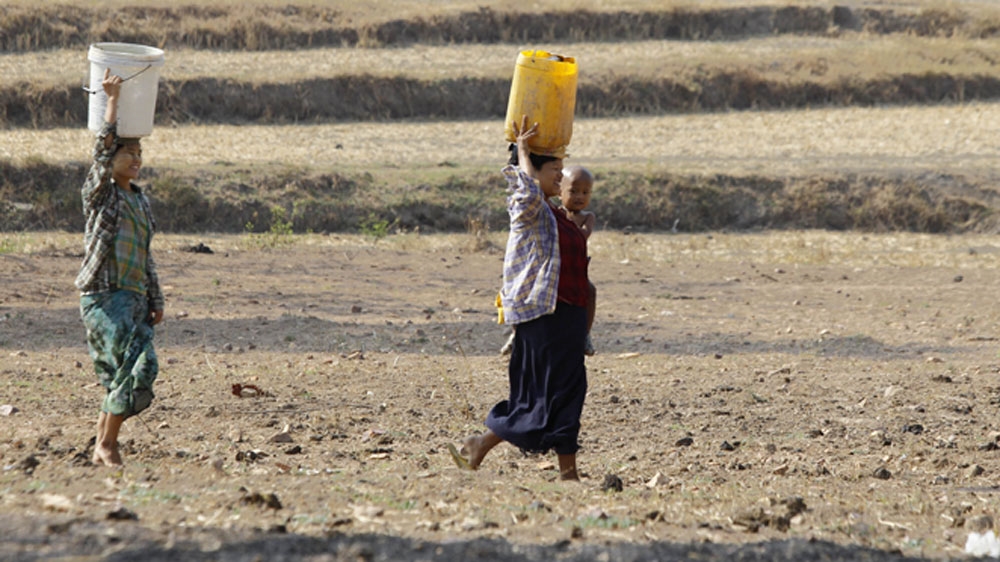 Myanmar drought
