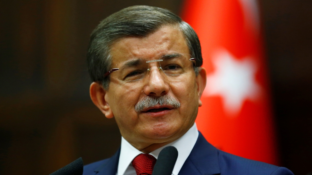 Turkey''s Prime Minister Ahmet Davutoglu