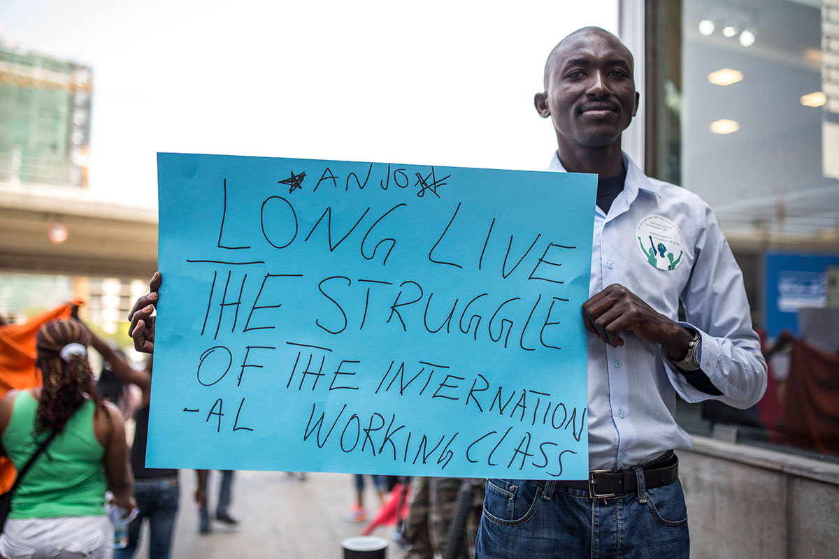 Domestic workers take the streets in Beirut/ Please Do Not Use