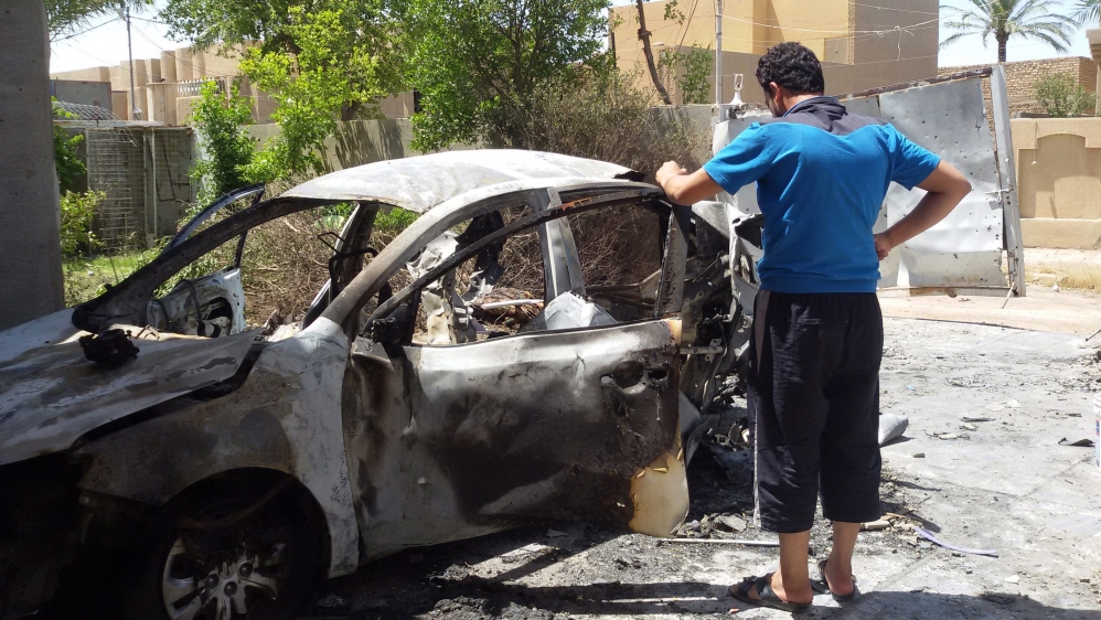 Up to 50,000 troops including army, police, counterterrorism personnel, Shia militia men and Sunni tribal fighters are taking part in the offensive that began on Monday [EPA]