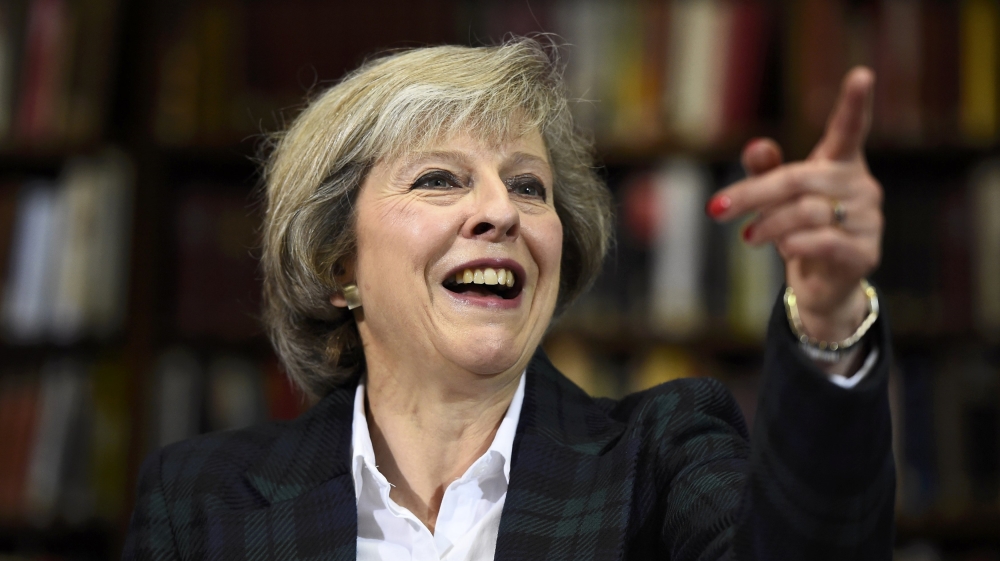  Theresa May backed the campaign to remain in the EU but has ruled out any attempt to remain in the bloc [Reuters]