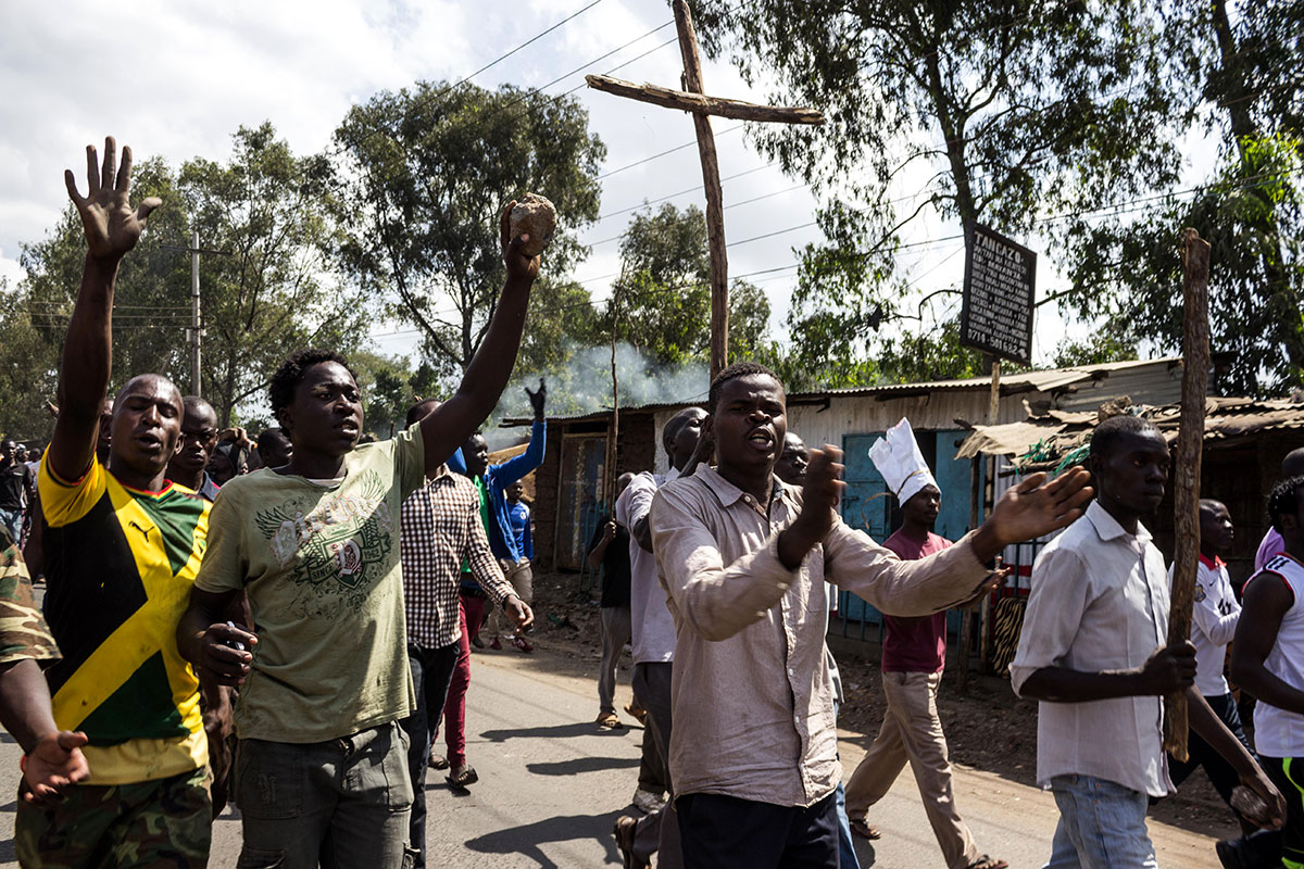 Anti-IEBC protests, Nairobi Kenya