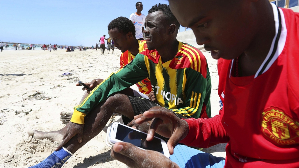 Young Somalis want to show the positive side of Somalia to the world [Feisal Omar/Reuters] 