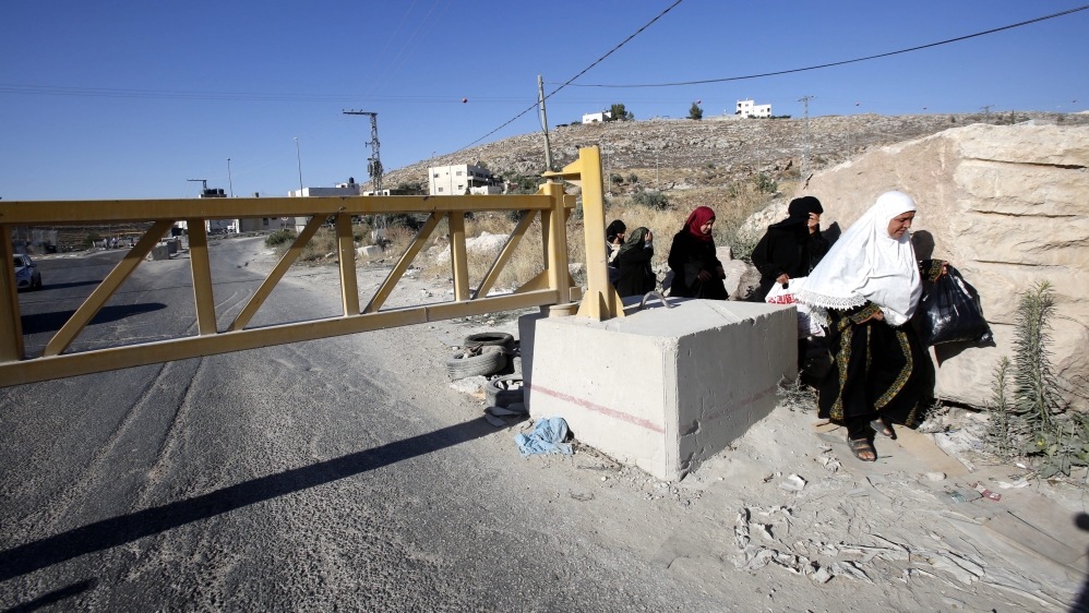 Security operation at West Bank city of Hebron