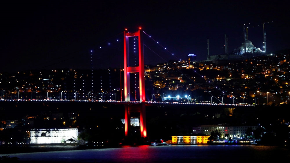 The Bosphorus Bridge is one of two major bridges linking Istanbul's European and Asian sides [Reuters]