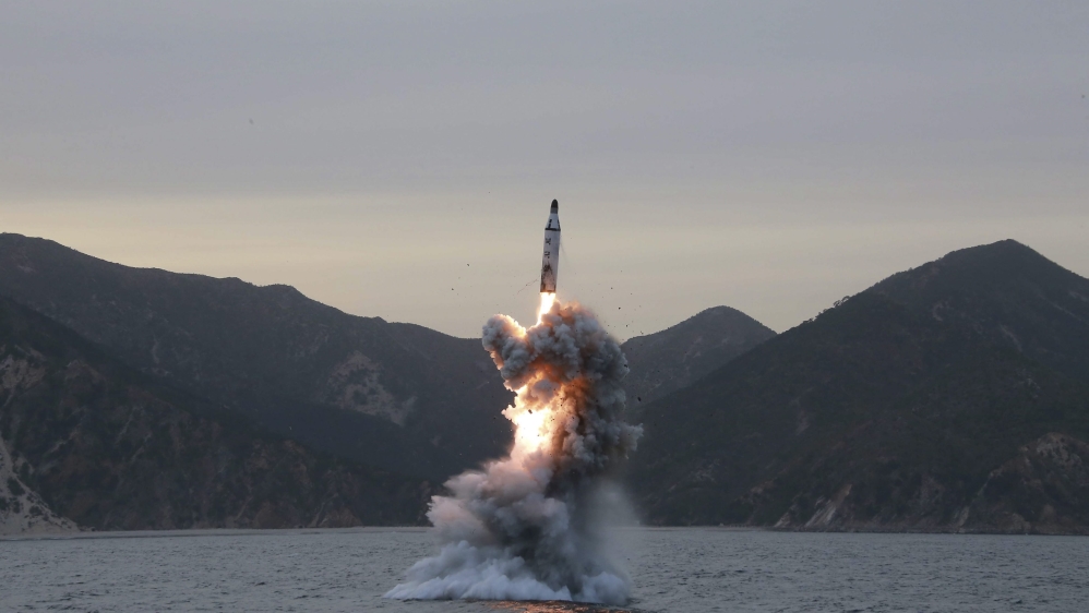 North Korea launches ballistic missile