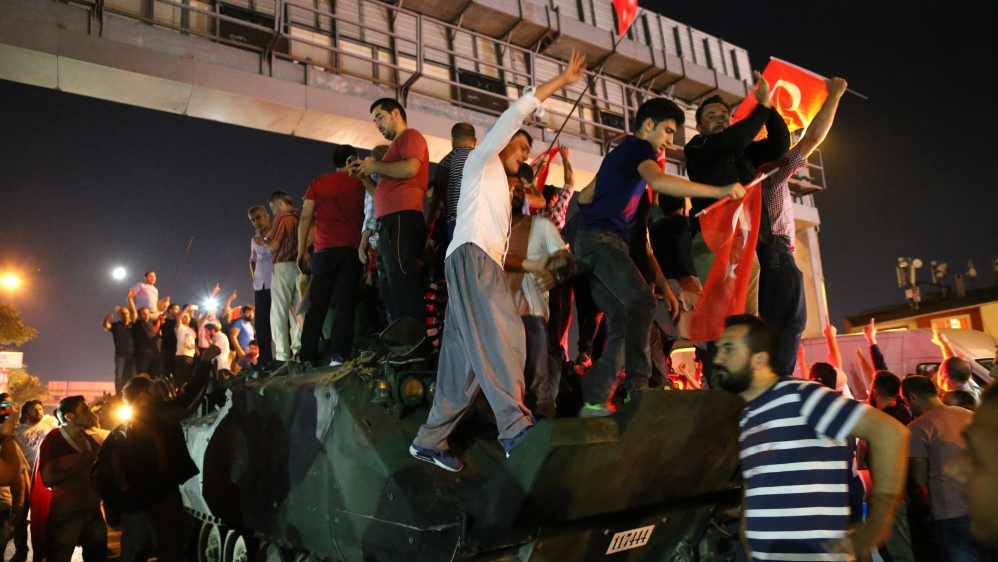 Attempted coup d''etat in Turkey