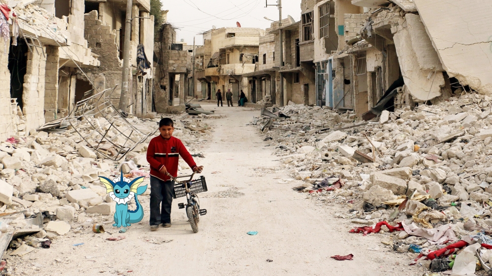 Khaled Akil Pokemon Syria Art